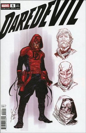 Daredevil (2022) issue 5-E Marco Checchetto 1:10 Design Cover