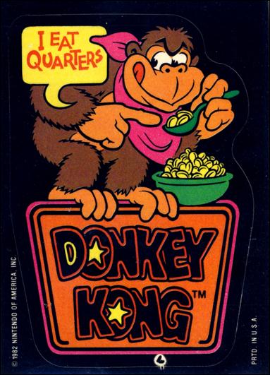 Donkey Kong (Base Set) card nn12 I Eat Quarters