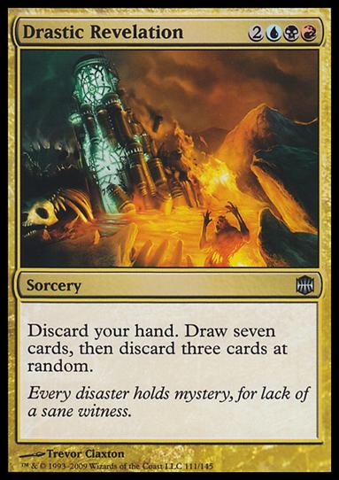 Magic The Gathering: Alara Reborn (Base Set) card 111 Drastic Revelatation