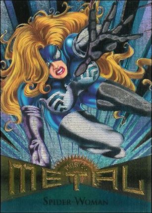 Marvel Metal (Base Set) card 26 Spider-Woman