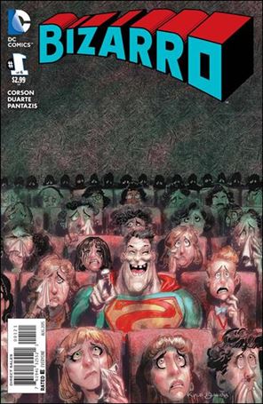 Bizarro issue 1-B Kyle Baker 1:25 Cover