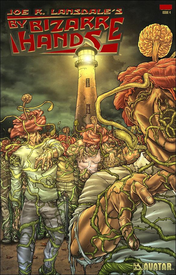 Joe R. Lansdale's By Bizarre Hands issue 4-C Blood Red Foil Cover 1/350