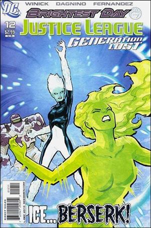 Justice League: Generation Lost issue 12 Cliff Chiang Cover