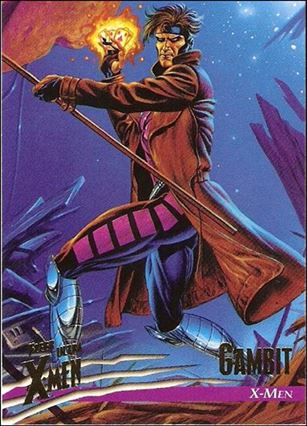 1996 Fleer Ultra X-Men: Wolverine (Base Set) card 75 Gambit