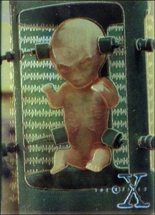 X-Files: Series One (Finest Chromium Subset) card X2 The Erlenmeyer Flask