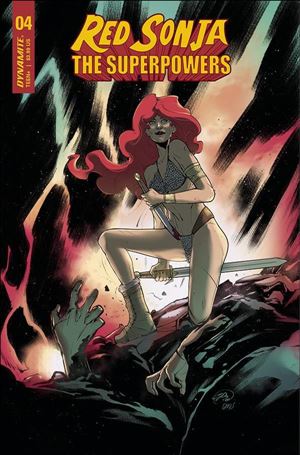 Red Sonja: The Superpowers issue 4-F Emilliana Pinna Cover