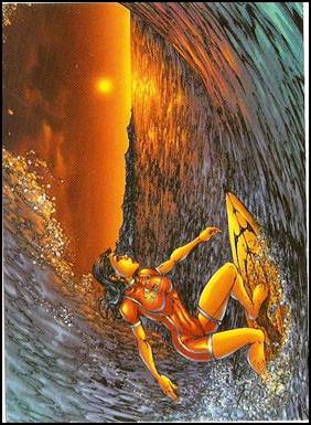 Fathom (Premium Preview Set) card 1 Sunset Surf
