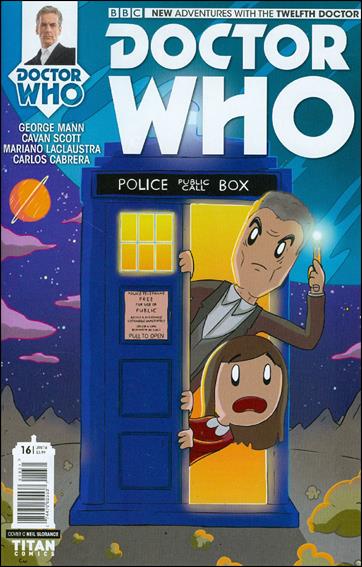 Doctor Who: The Twelfth Doctor issue 16-C Neil Slorance Cover