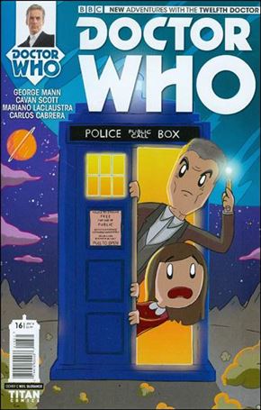 Doctor Who: The Twelfth Doctor issue 16-C Neil Slorance Cover