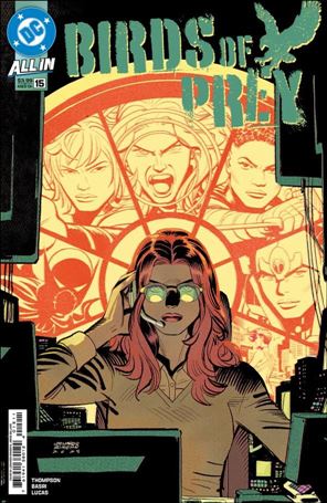 Birds of Prey (2023) issue 15 Leonardo Romero Cover