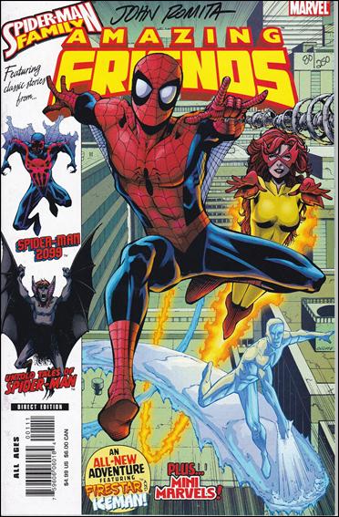 Spider-Man Family Featuring Spider-Man's Amazing Friends issue 1-B DF (Signed by John Romita Sr.) 1/250