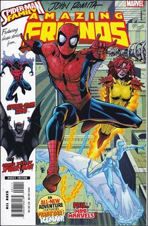 Spider-Man Family Featuring Spider-Man's Amazing Friends issue 1-B DF (Signed by John Romita Sr.) 1/250