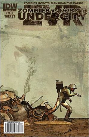 Zombies vs Robots: Undercity issue 2-C Fabio Listrani 1:10 Wraparound Cover