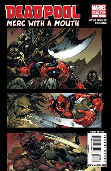 Deadpool: Merc with a Mouth issue 2-C Bong Dazo Cover (2nd Printing)