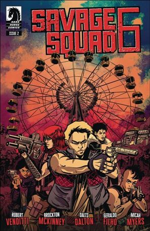 Savage Squad 6 issue 2 Dalts Dalton Cover