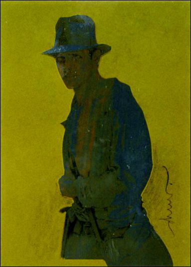 Indiana Jones Masterpieces (Foil Subset) card 7-C Gold Foil 1/99