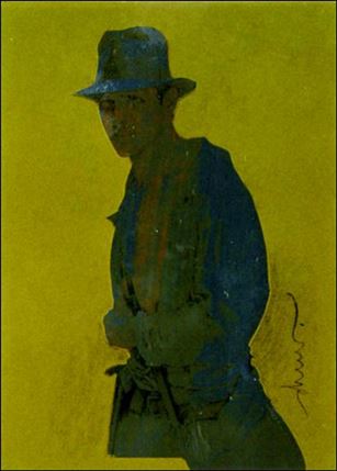 Indiana Jones Masterpieces (Foil Subset) card 7-C Gold Foil 1/99