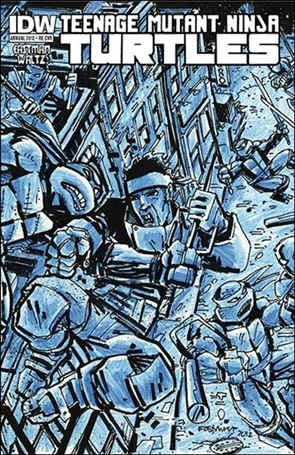 Teenage Mutant Ninja Turtles Annual issue 2012-C Jetpack Comics Pencil Wraparound Cover