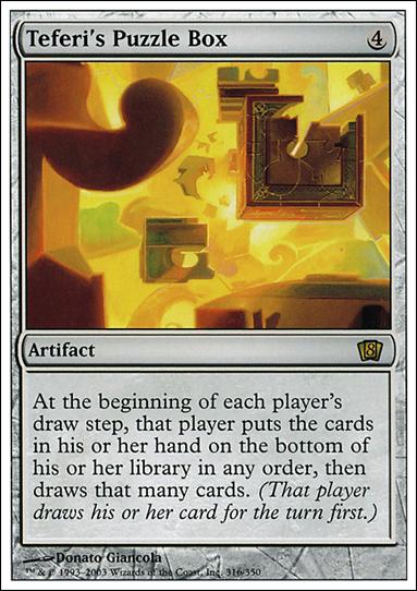Magic the Gathering: 8th Edition (Base Set) card 316 Teferi's Puzzle Box
