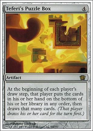 Magic the Gathering: 8th Edition (Base Set) card 316 Teferi's Puzzle Box