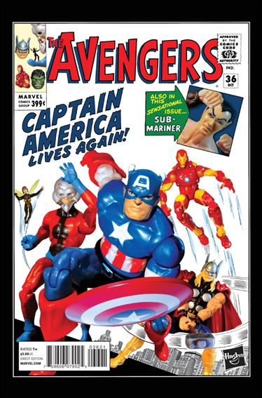 Avengers (2013) issue 36-B 1:15 Hasbro Homage Cover