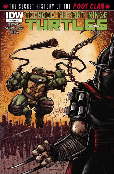 Teenage Mutant Ninja Turtles: The Secret History of the Foot Clan issue 4-C K. Eastman Jetpack Comics Connecting Cover 1/500