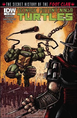 Teenage Mutant Ninja Turtles: The Secret History of the Foot Clan issue 4-C K. Eastman Jetpack Comics Connecting Cover 1/500