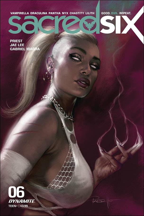 Sacred Six issue 6 Lucio Parrillo Cover