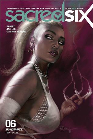 Sacred Six issue 6 Lucio Parrillo Cover