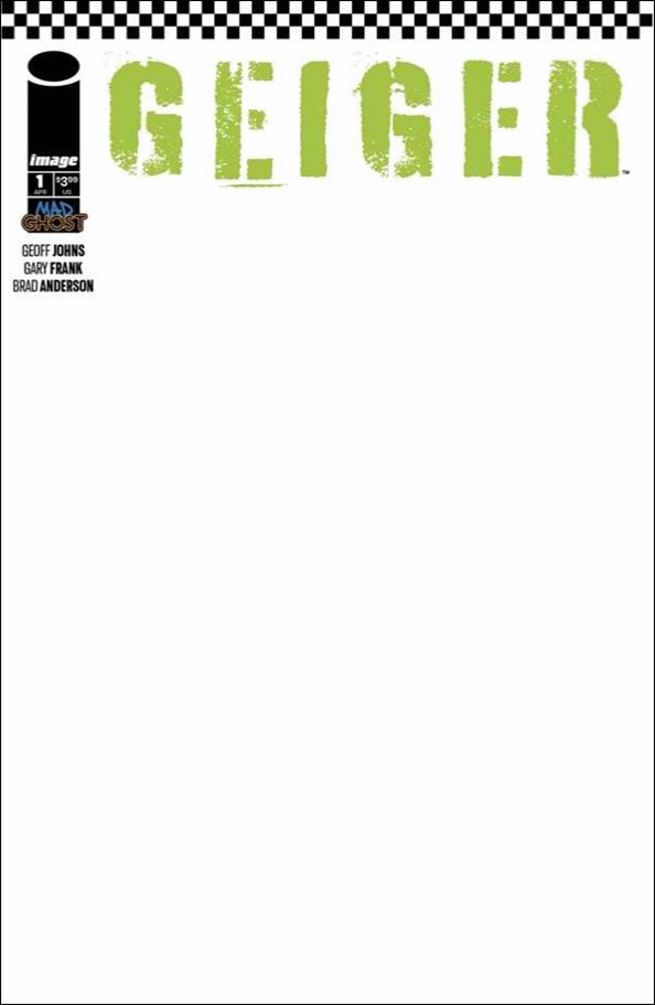 Geiger issue 1-D Blank/Sketch Cover