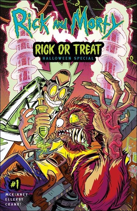 Rick and Morty: Rick or Treat Halloween Special issue 1-C Aaron Conley 1:10 Cover