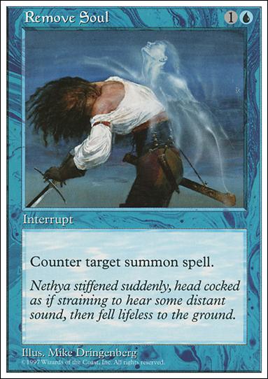 Magic the Gathering: 5th Edition (Base Set) card 117 Remove Soul