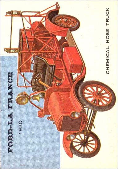 World on Wheels (Base Set) card 117 Ford La France 1920