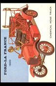 World on Wheels (Base Set) card 117 Ford La France 1920