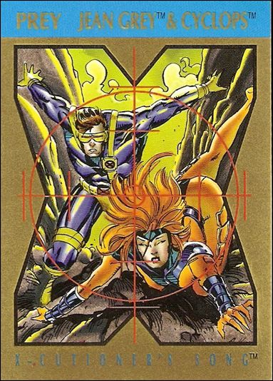 X-Cutioner's Song (Base Set) card 9 Jean Grey & Cyclops