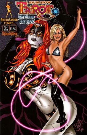 Tarot: Witch of the Black Rose issue 59-B Black Background Cover