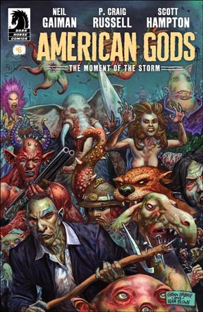 American Gods: The Moment of the Storm issue 6 Glenn Fabry Cover