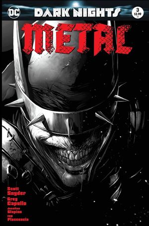 Dark Nights: Metal issue 3-F Francesco Mattina Shared Retailer B/W Cover 1/1500