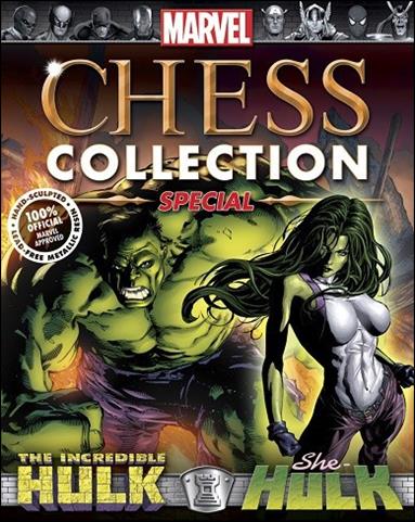 Marvel Chess Collection Specials (UK)  issue 1 Incredible Hulk and She-Hulk (White Rooks)