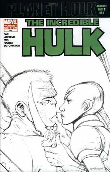 Incredible Hulk (2000)  issue 98-B Sketch Cover