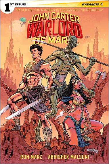 John Carter: Warlord of Mars (2014) issue 1-I Abhishek Malsuni 1:25 Cover