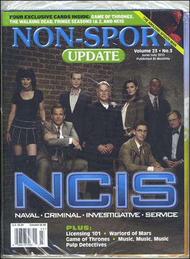 Non-Sport Update (2012) issue 3 Polybagged with Price Guide and Promos