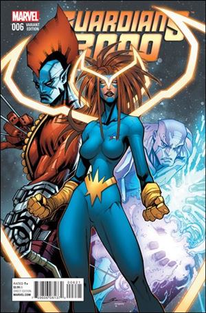 Guardians 3000 issue 6-B Gerardo Sandoval 1:25 Cover