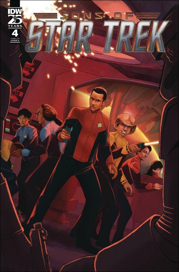 Star Trek: Sons of Star Trek issue 4 Jake Bartok Cover