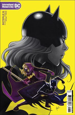 Batgirls issue 16-D Lynne Yoshi Womens Day Cardstock Cover