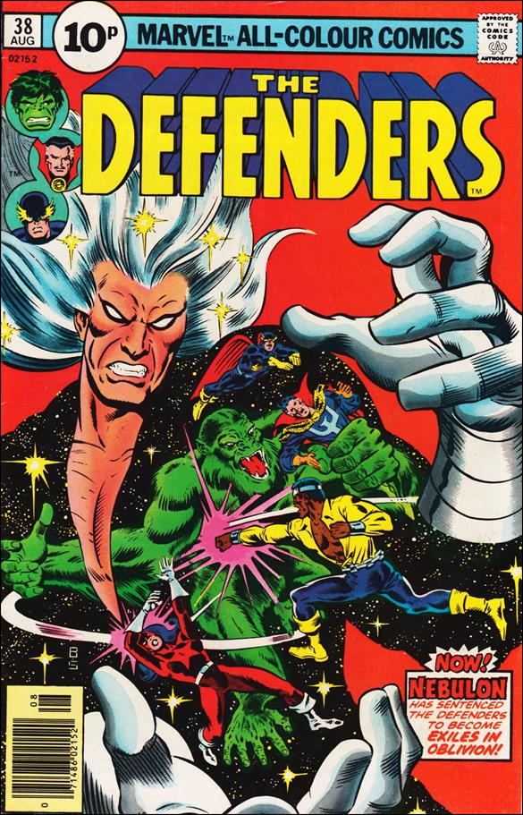 Defenders (1972) issue 38-C UK Price Cover