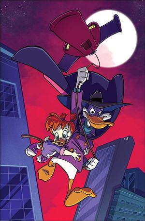 Darkwing Duck (2025) issue 2-F Tad Stones Metal Virgin Cover