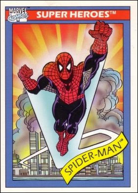 Marvel Universe: Series 1 (Base Set) card 30 Cosmic Spider-Man