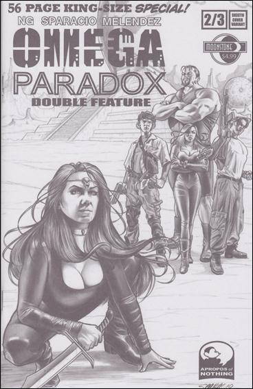 Omega Paradox Double Feature issue nn-C Sketch Cover
