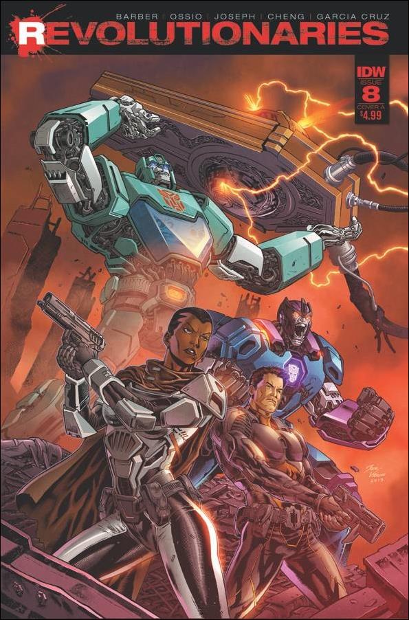 Revolutionaries issue 8 Igor Lima Cover